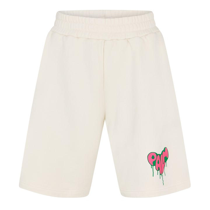 Palm Angels Men's  Fleece Jogger Shorts in Size L, Sports Direct