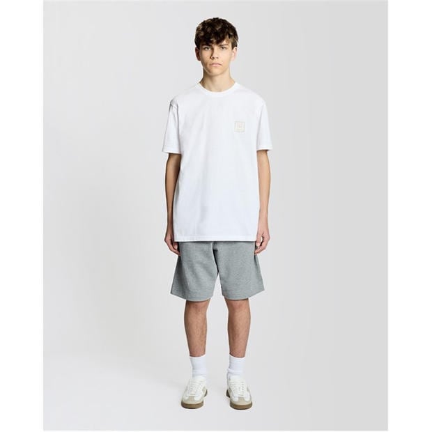 Grey - Lyle and Scott - Lyle & Scott Kids Cotton Sweatshort
