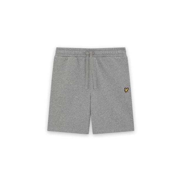 Grey - Lyle and Scott - Lyle & Scott Kids Cotton Sweatshort
