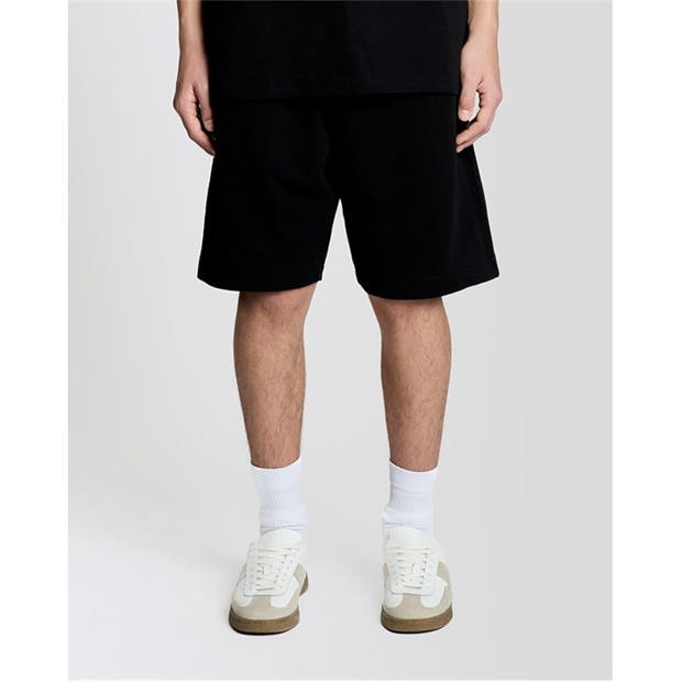 Black - Lyle and Scott - Lyle & Scott Kids Cotton Sweatshort