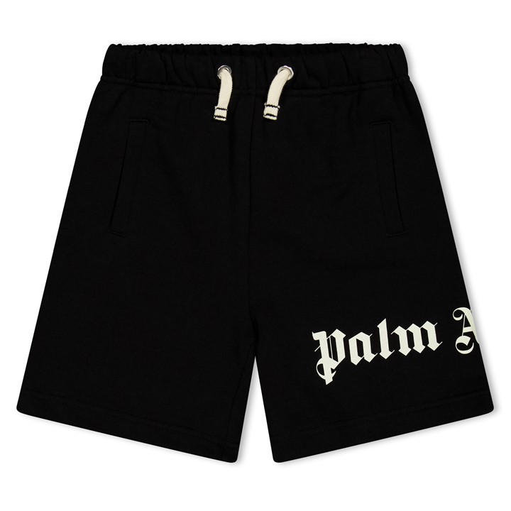 Palm Angels Boys Black Palm Logo Shorts Jn61 in Size 8 - 9 Years, Sports Direct