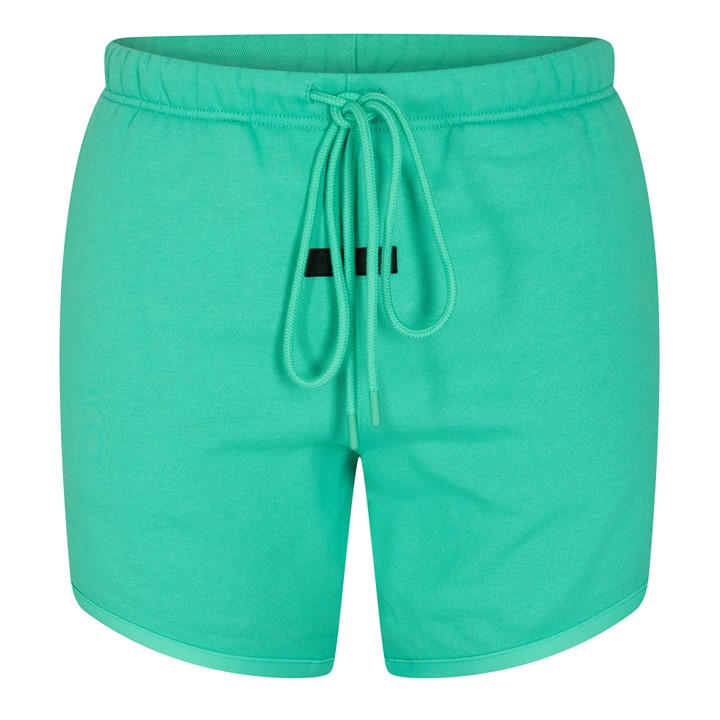 Fear Of God Essentials Men's Green Fleece Jogger Shorts in Size 2XS, Sports Direct