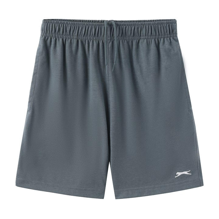 Slazenger Boys Blue Jersey Shorts  in Size 11 - 12 Years, Sports Direct