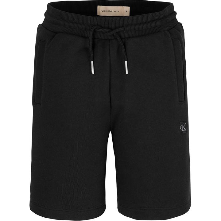 Calvin Klein Jeans Boys Black Kids' Fleece Jogger Shorts in Size 9 - 10 Years, Sports Direct