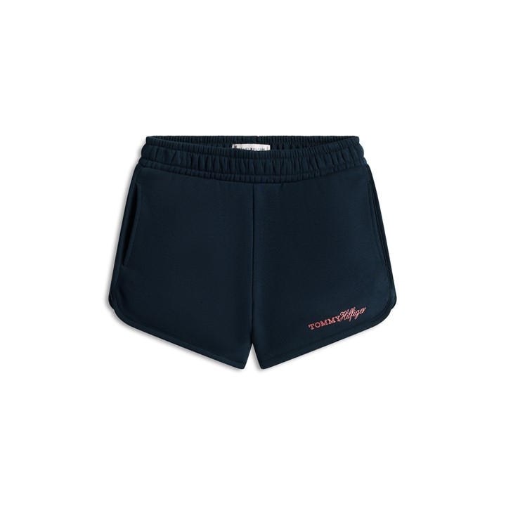 Tommy Hilfiger Girls Blue Kids' Fleece Shorts in Size 11 - 12 Years, Sports Direct