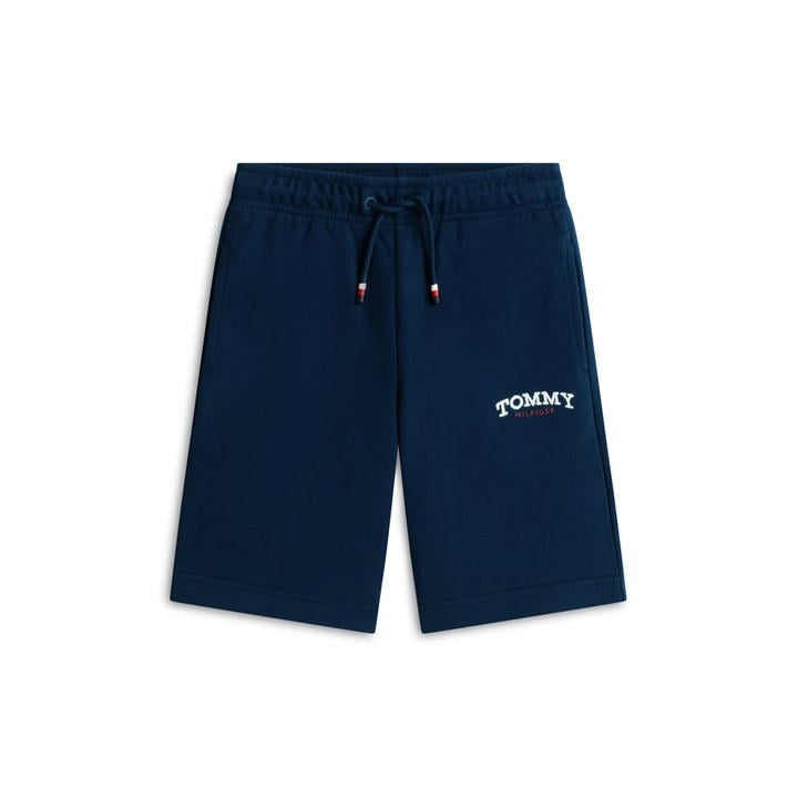 Tommy Hilfiger Boys Blue Kids' Fleece Jogger Shorts in Size 14 - 16 Years, Sports Direct