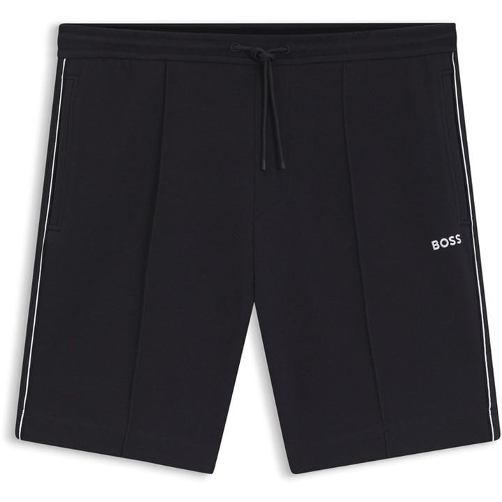 Boss Men's Blue Fleece Jogger Shorts in Size M, Sports Direct