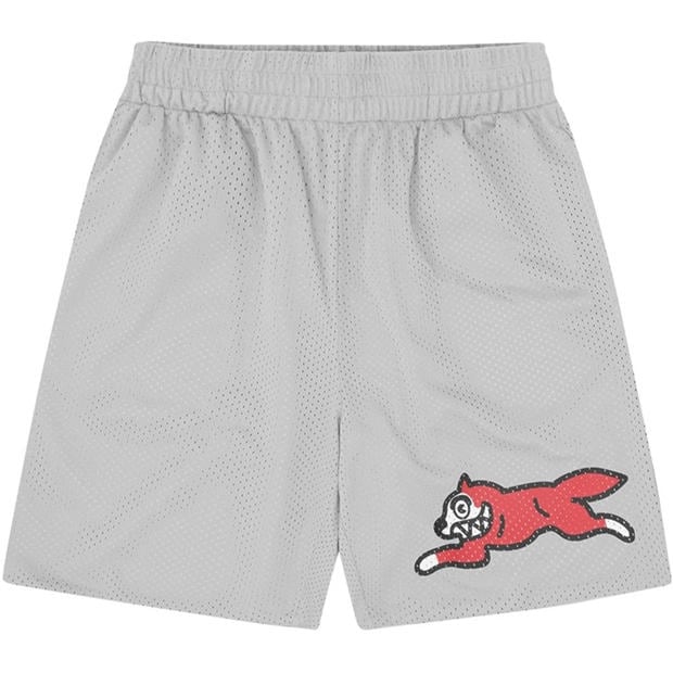 Grey - ICECREAM - Men's Fleece Jogger Shorts