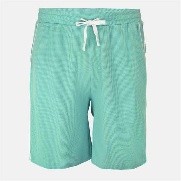Fabric Men's Green Waffle Shorts in Size L, Sports Direct