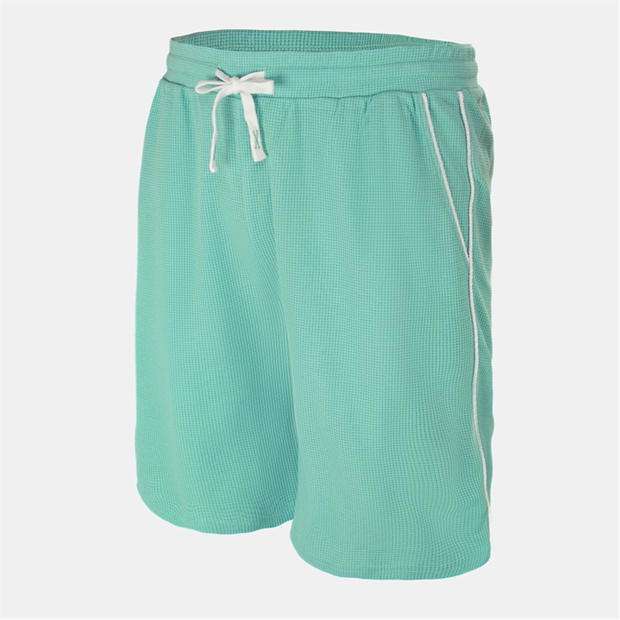 Light Green - Fabric - Waffle Shorts Mens