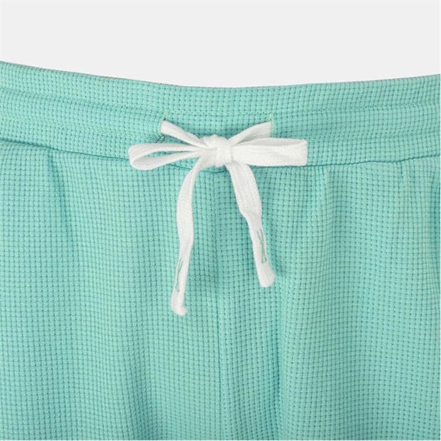 Light Green - Fabric - Waffle Shorts Mens