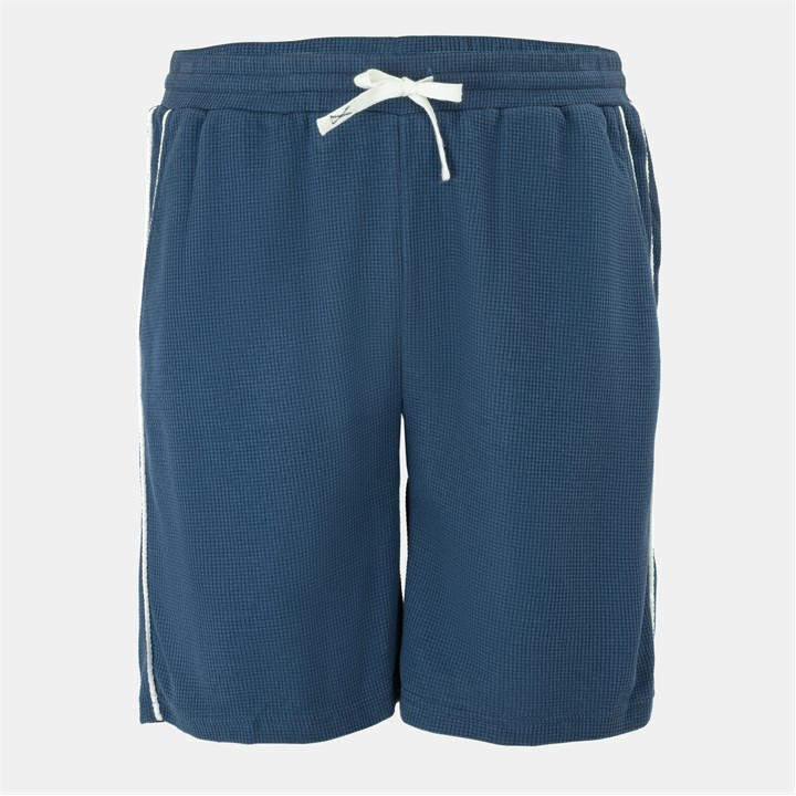 Fabric Men's Waffle Shorts - Dark Blue - XS - Image 2