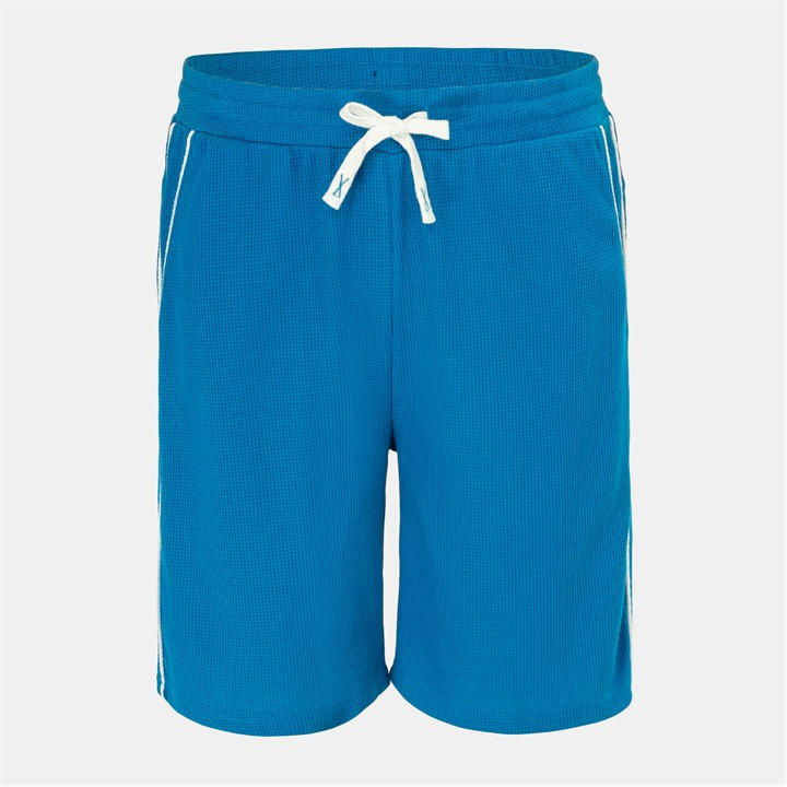 Fabric Men's Blue Waffle Shorts in Size L, Sports Direct