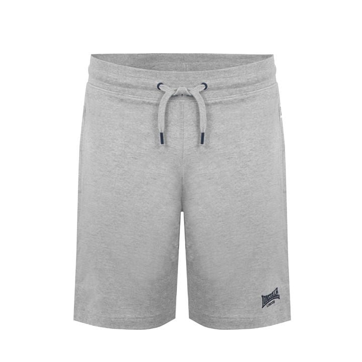 Lonsdale Men's Grey Lightweight Jersey Lounge Shorts in Size XS, Sports Direct