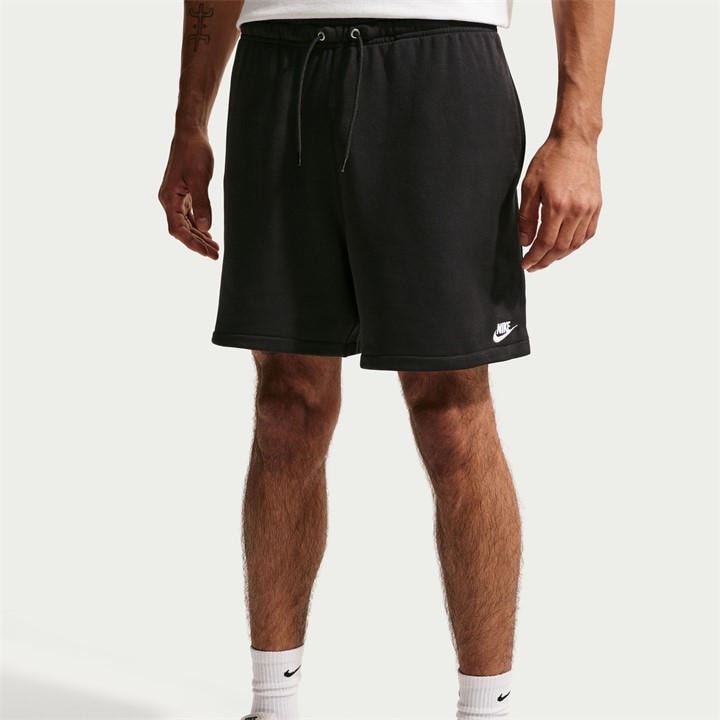 Nike Men's Black Club Flow Fleece Jogger Shorts in Size XS, Sports Direct