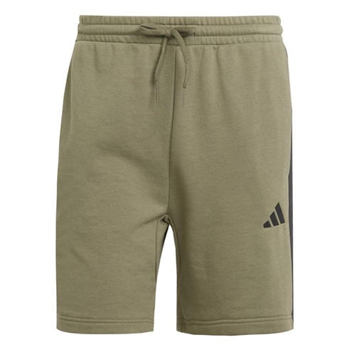 adidas - Essentials 3 Stripe Fleece Shorts Mens