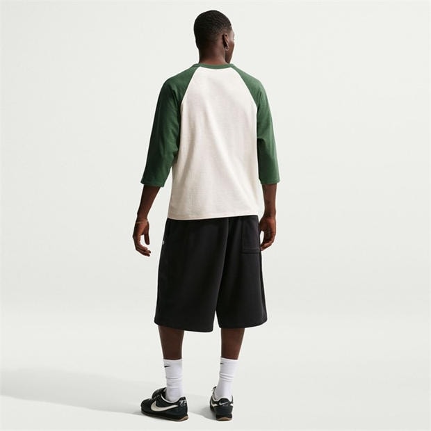 Black/Black/Whi - Nike - Men's Club Fleece Jogger Shorts