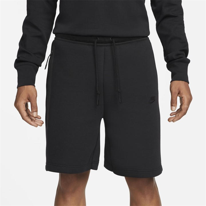 Nike Men's Black Sportswear Tech Fleece Shorts in Size 2XL, Sports Direct