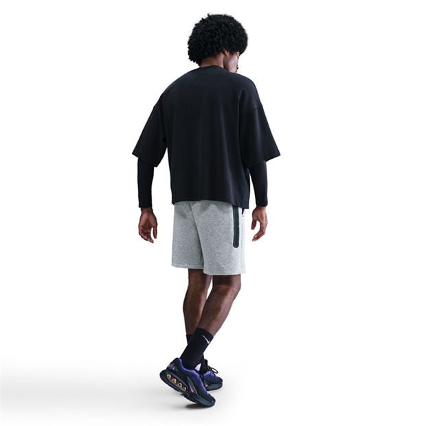 Grey - Nike - Sportswear Tech Fleece Shorts Mens