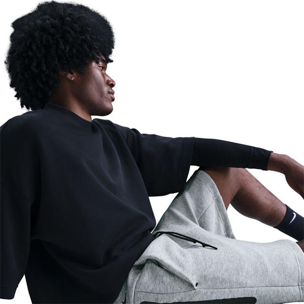 Grey - Nike - Sportswear Tech Fleece Shorts Mens