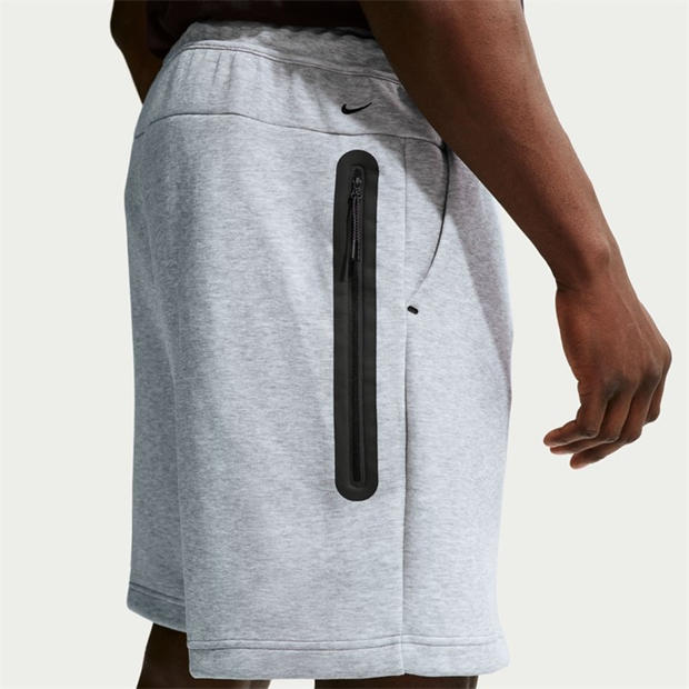 Grey - Nike - Sportswear Tech Fleece Shorts Mens