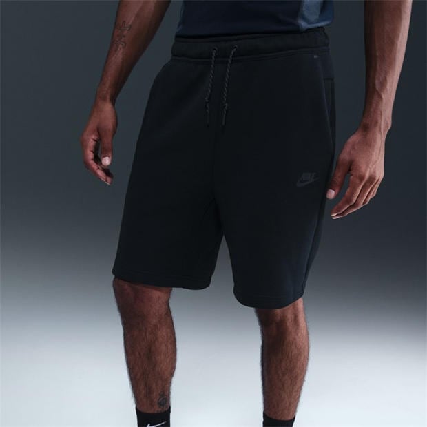 Black - Nike - Sportswear Tech Fleece Shorts Mens