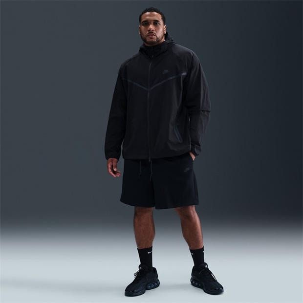 Black - Nike - Sportswear Tech Fleece Shorts Mens