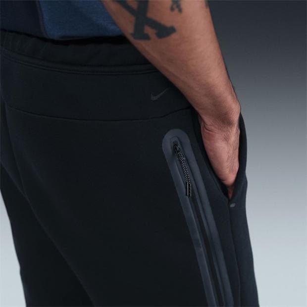 Black - Nike - Sportswear Tech Fleece Shorts Mens