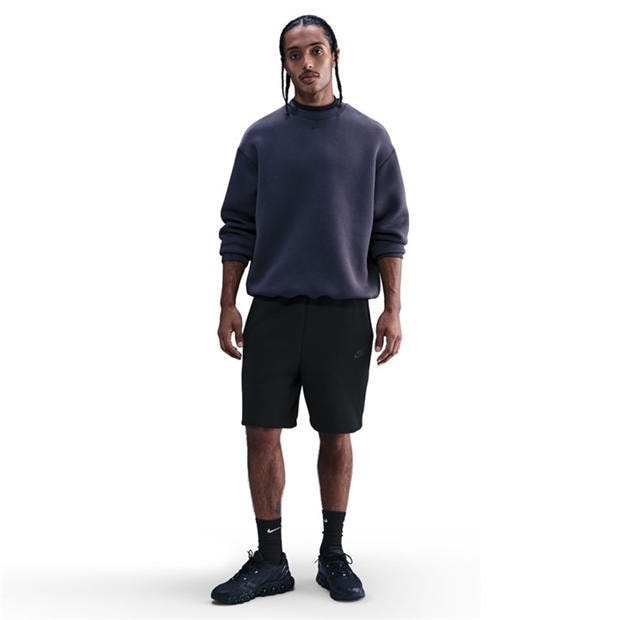 Black - Nike - Sportswear Tech Fleece Shorts Mens