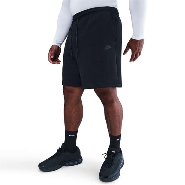 Black - Nike - Sportswear Tech Fleece Shorts Mens