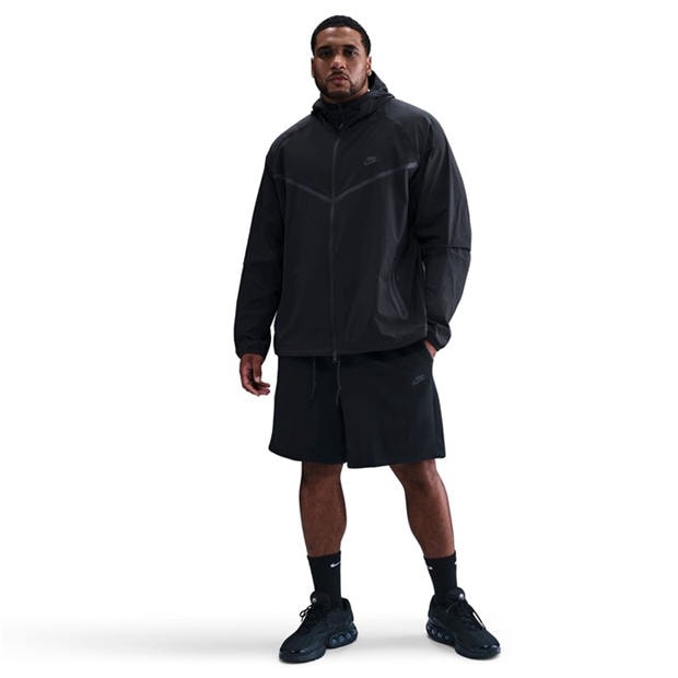 Black - Nike - Sportswear Tech Fleece Shorts Mens