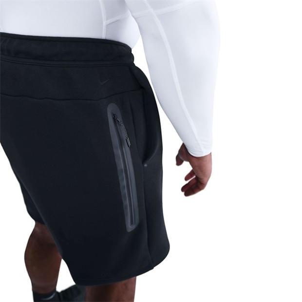 Black - Nike - Sportswear Tech Fleece Shorts Mens