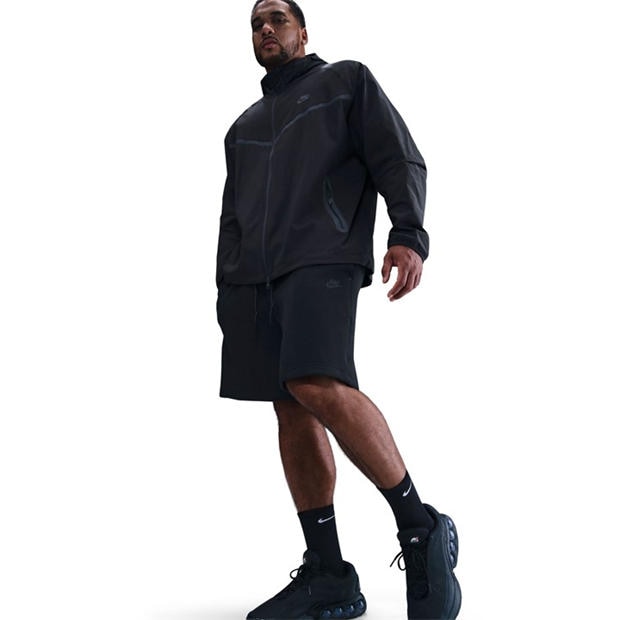Black - Nike - Sportswear Tech Fleece Shorts Mens