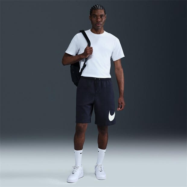 Navy - Nike - Sportswear Club Men's Graphic Shorts