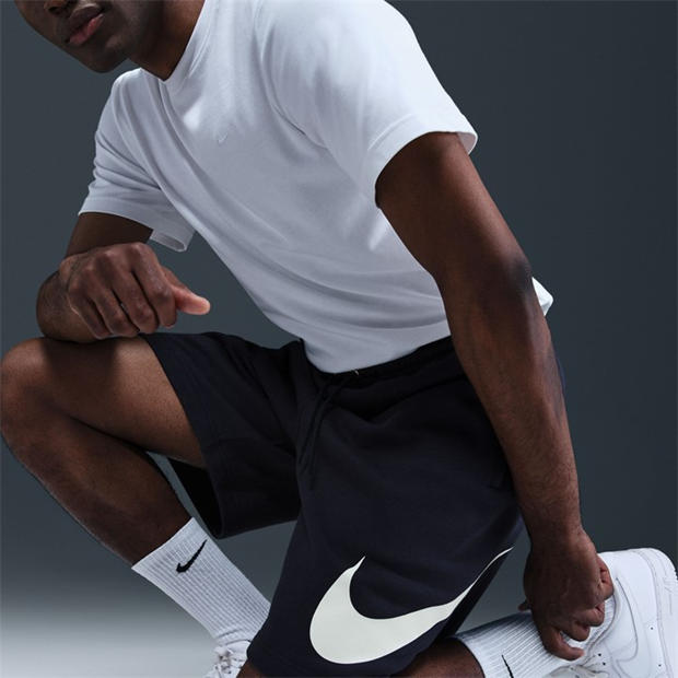 Navy - Nike - Sportswear Club Men's Graphic Shorts
