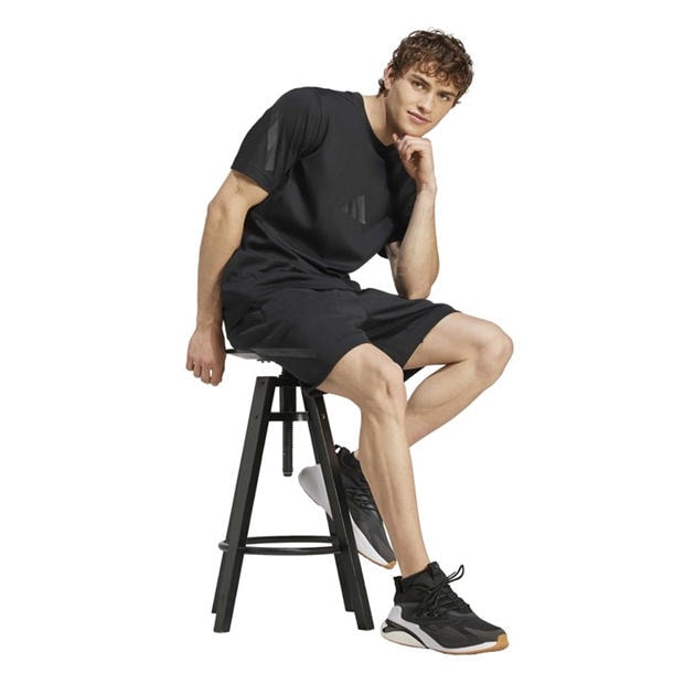 Black - adidas - adidas M Z.N.E. Sho Jogger Short Mens