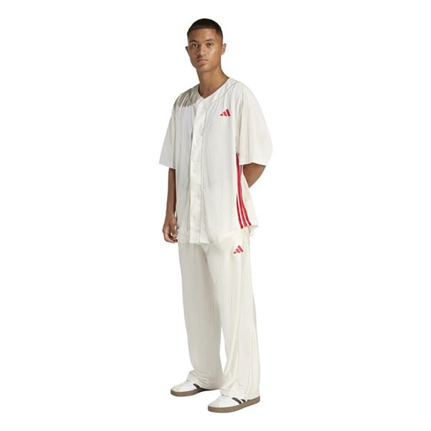 Off White/Cryst - adidas - Men's Fleece Jogger Shorts