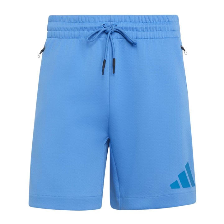 Adidas Men's Blue Z.n.e. Fleece Jogger Shorts in Size M, Sports Direct