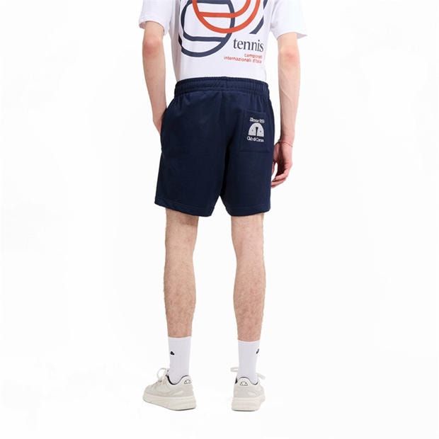 Navy - Ellesse - Men's Fleece Jogger Shorts