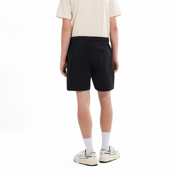 Black - Ellesse - Men's Fleece Jogger Shorts