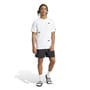 Black/White - adidas - Essentials Chelsea Small Logo Mens Shorts