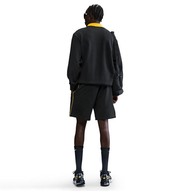 Black - Nike - M Nsw Sw Air Short Ft Jogger Mens