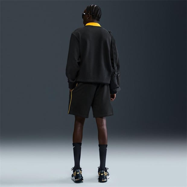 Black - Nike - M Nsw Sw Air Short Ft Jogger Mens