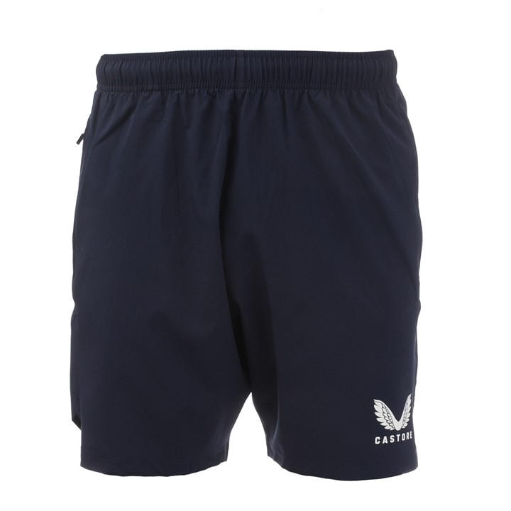 Castore Men's Blue Performance Gym Shorts in Size XS, Sports Direct