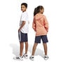 Legend Ink/Wht - adidas - Essentials 3-Stripes Knit Shorts Juniors