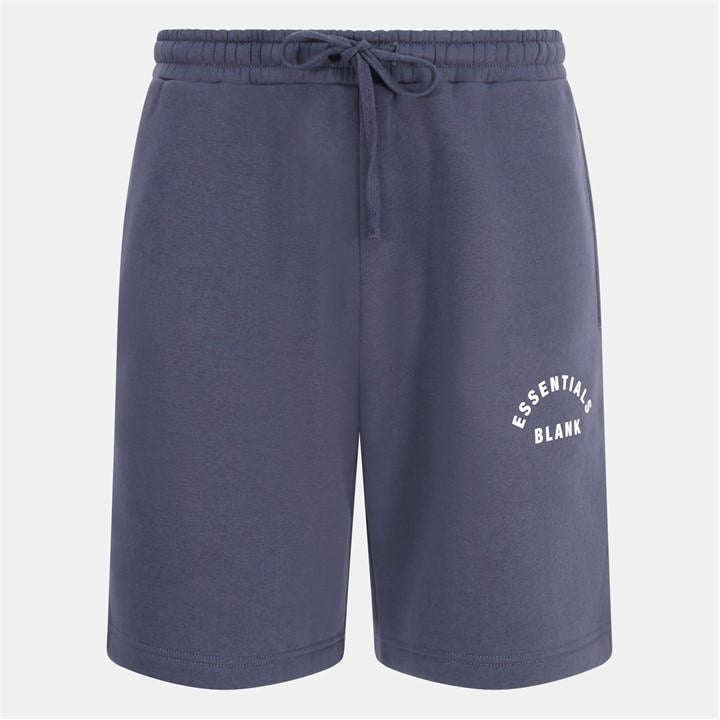 Blank Essentials Men's Grey Blank Arch Hd Print Short in Size M, Sports Direct