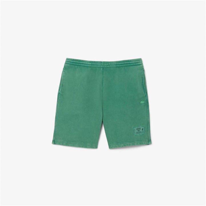 Lacoste Men's Green Fleece Jogger Shorts in Size XL, Sports Direct