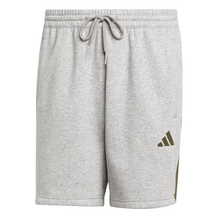 Adidas Men' Grey Seasonal Essentials Colorblock Shorts in Size S, Sports Direct