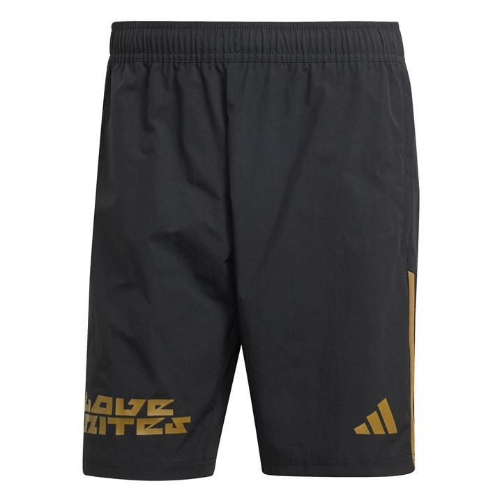 Adidas Men's Black Tiro Pride Downtime Shorts in Size L, Sports Direct