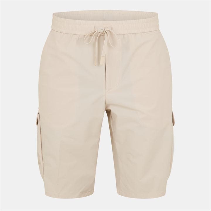 Boss Men' Beige  Urbanex Cargo Shorts in Size S, Sports Direct